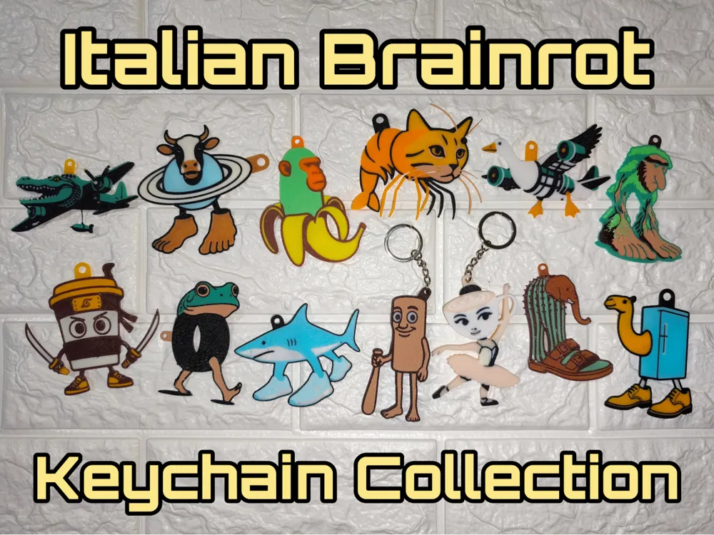 Map showing the global spread of Italian Brainrot Characters